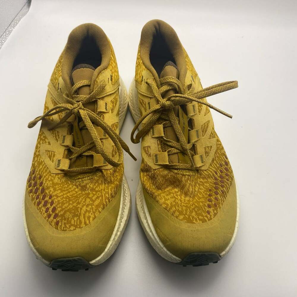 Salomon Aero Glide 3 GRVL Men's Trail Running Shoes Yellow Mustard Size 10.5